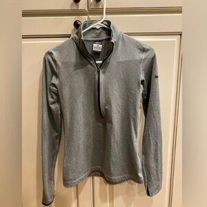 Nike Women's Gray Cowl Neck Sweater